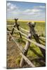 Idaho, Camas Prairie, Wooden Fence at Tolo Lake Access Area-Alison Jones-Mounted Photographic Print