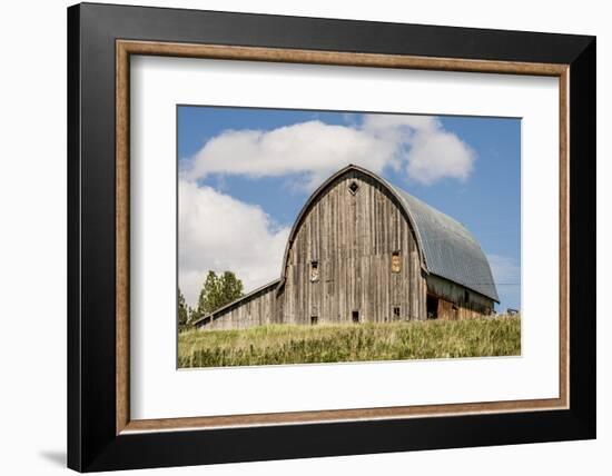 Idaho, Columbia River Basin, Camas Prairie, Old Barn-Alison Jones-Framed Photographic Print