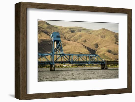 Idaho, Columbia River Basin, Hells Canyon, Bridge over the Snake River-Alison Jones-Framed Photographic Print