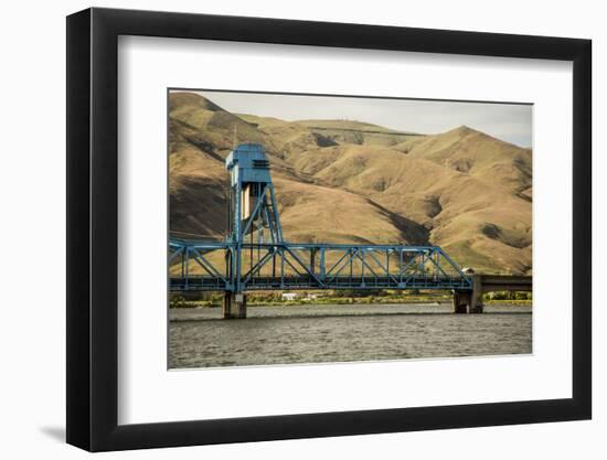 Idaho, Columbia River Basin, Hells Canyon, Bridge over the Snake River-Alison Jones-Framed Photographic Print