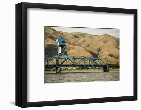 Idaho, Columbia River Basin, Hells Canyon, Bridge over the Snake River-Alison Jones-Framed Photographic Print