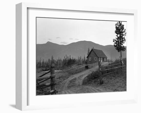 Idaho: Farm, 1939-Dorothea Lange-Framed Giclee Print