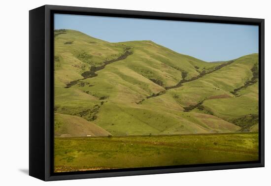 Idaho, Hillside with Small Creeks That Flow into the Salmon River-Alison Jones-Framed Premier Image Canvas