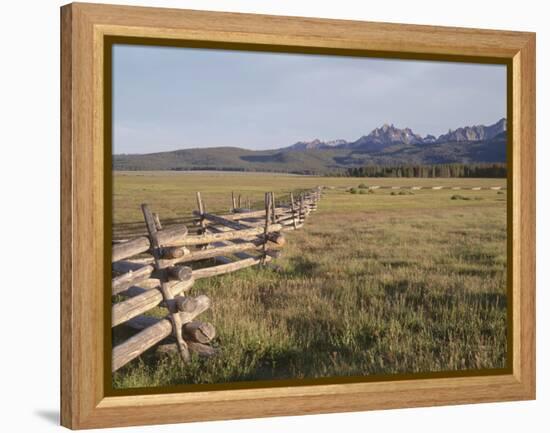 Idaho, Sawtooth National Recreation Area-John Barger-Framed Premier Image Canvas