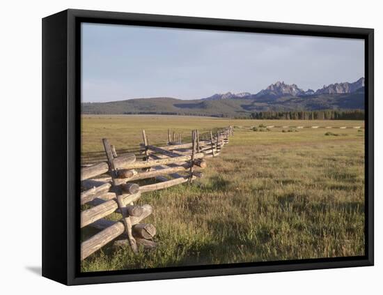 Idaho, Sawtooth National Recreation Area-John Barger-Framed Premier Image Canvas