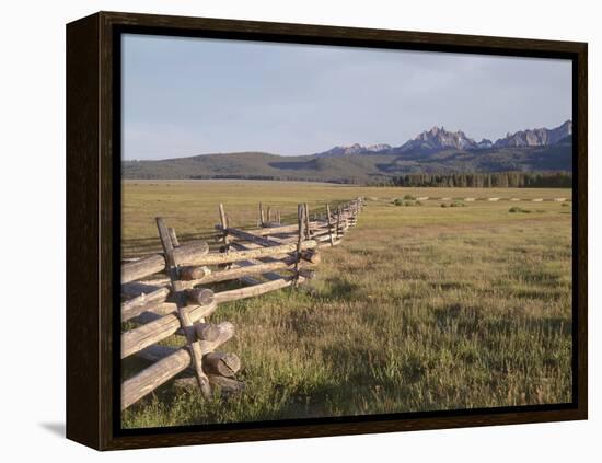 Idaho, Sawtooth National Recreation Area-John Barger-Framed Premier Image Canvas