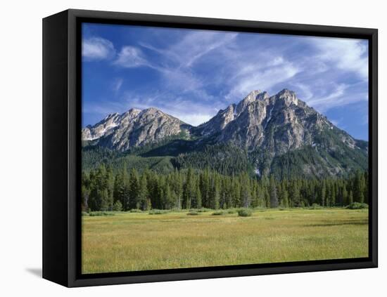 Idaho, Sawtooth National Recreation Area-John Barger-Framed Premier Image Canvas