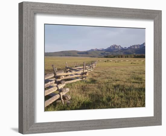 Idaho, Sawtooth National Recreation Area-John Barger-Framed Photographic Print