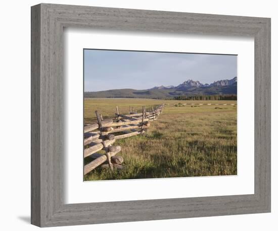 Idaho, Sawtooth National Recreation Area-John Barger-Framed Photographic Print