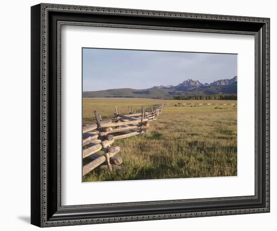 Idaho, Sawtooth National Recreation Area-John Barger-Framed Photographic Print