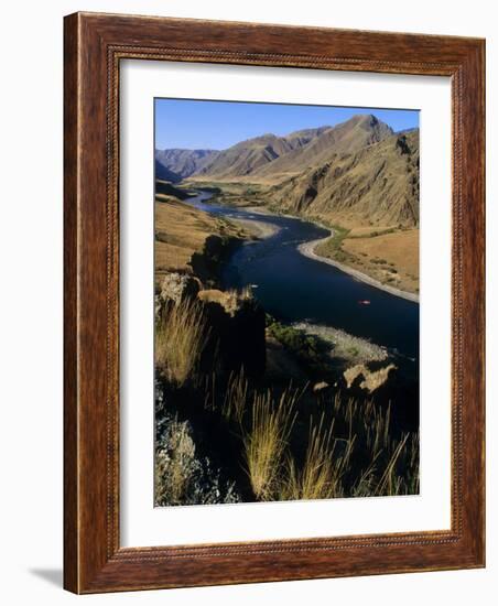 Idaho, Whitewater Rafting on the Snake River in Hells Canyon, USA-Paul Harris-Framed Photographic Print