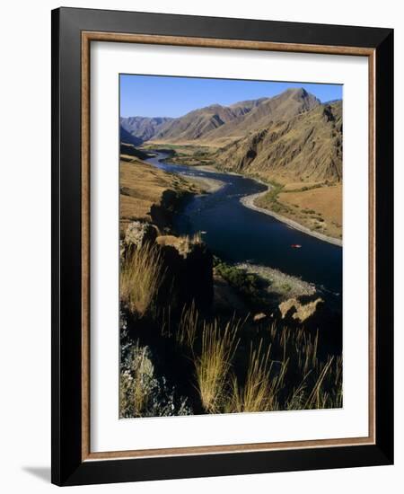 Idaho, Whitewater Rafting on the Snake River in Hells Canyon, USA-Paul Harris-Framed Photographic Print