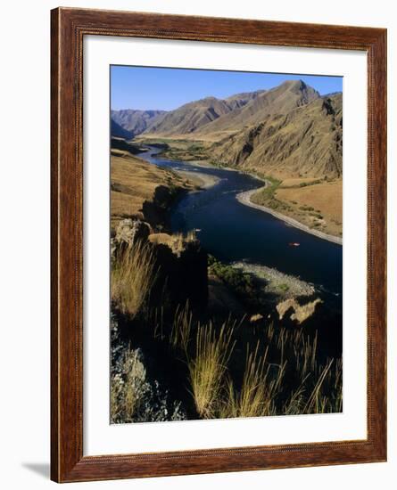 Idaho, Whitewater Rafting on the Snake River in Hells Canyon, USA-Paul Harris-Framed Photographic Print