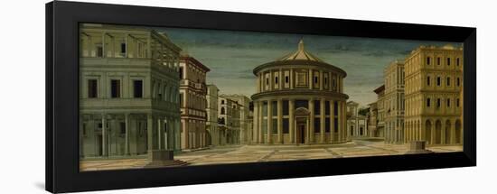 Ideal City, named the City of God.-Piero Della Francesca-Framed Giclee Print