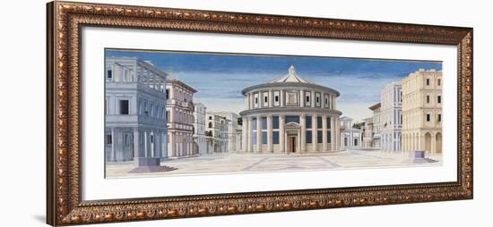 Ideal City-Francesco di Giorgio Martini-Framed Art Print