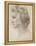 Ideal Head of a Woman-Michelangelo-Framed Stretched Canvas