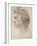 Ideal Head of a Woman-Michelangelo-Framed Art Print