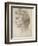 Ideal Head of a Woman-Michelangelo-Framed Art Print