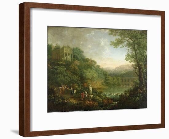 Ideal Landscape, 1776-Johann Sebastian Bach-Framed Giclee Print