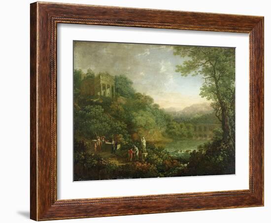 Ideal Landscape, 1776-Johann Sebastian Bach-Framed Giclee Print