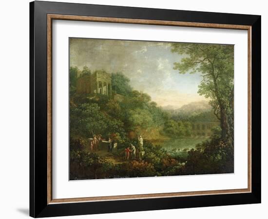 Ideal Landscape, 1776-Johann Sebastian Bach-Framed Giclee Print