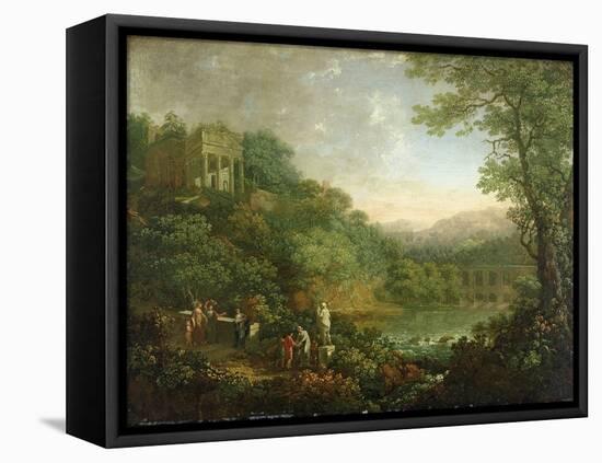 Ideal Landscape, 1776-Johann Sebastian Bach-Framed Premier Image Canvas