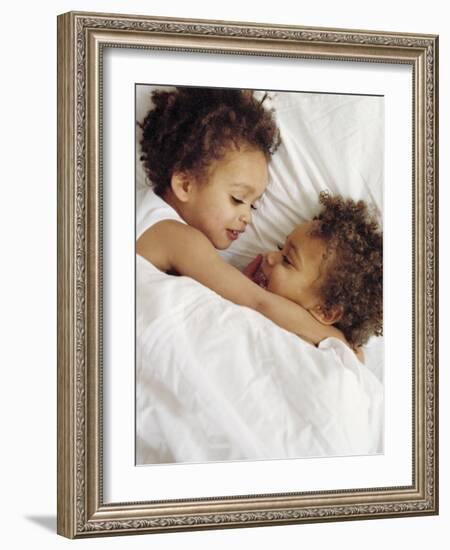 Identical Twin Boys-Ian Boddy-Framed Photographic Print