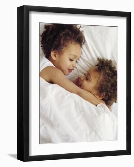 Identical Twin Boys-Ian Boddy-Framed Photographic Print