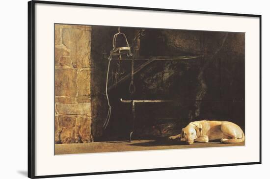 Ides of March-Andrew Wyeth-Framed Art Print