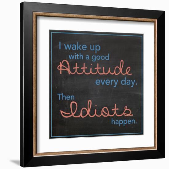 Idiots Happen-Lauren Gibbons-Framed Art Print