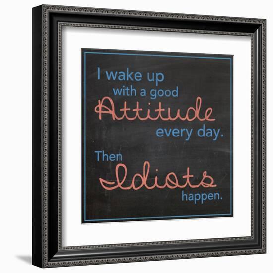 Idiots Happen-Lauren Gibbons-Framed Art Print