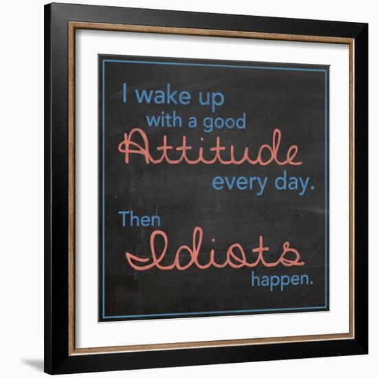 Idiots Happen-Lauren Gibbons-Framed Art Print