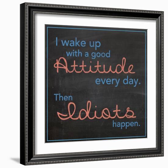 Idiots Happen-Lauren Gibbons-Framed Art Print