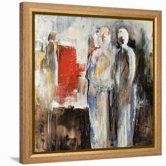 Idle Gossip-Sydney Edmunds-Framed Premier Image Canvas