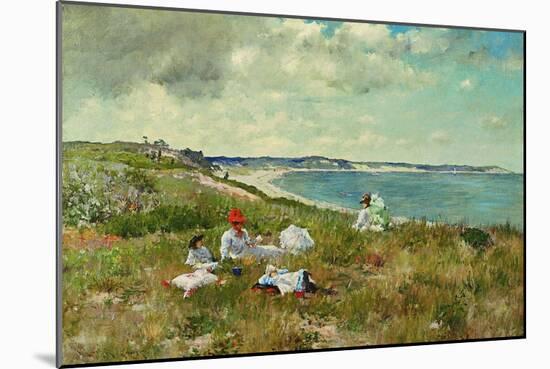 Idle Hours-William Merritt Chase-Mounted Art Print