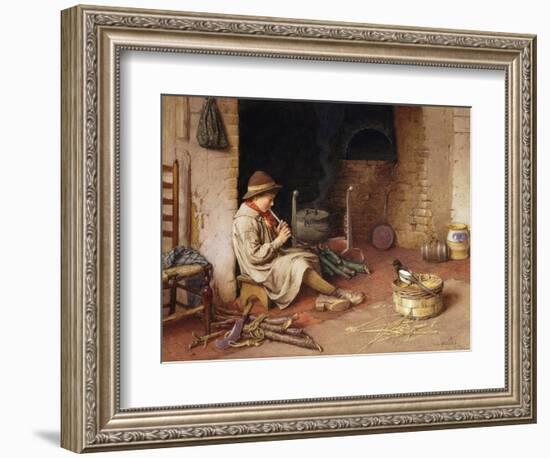 Idle Moments-Charles Edward Wilson-Framed Giclee Print