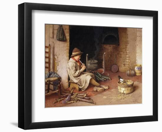 Idle Moments-Charles Edward Wilson-Framed Giclee Print