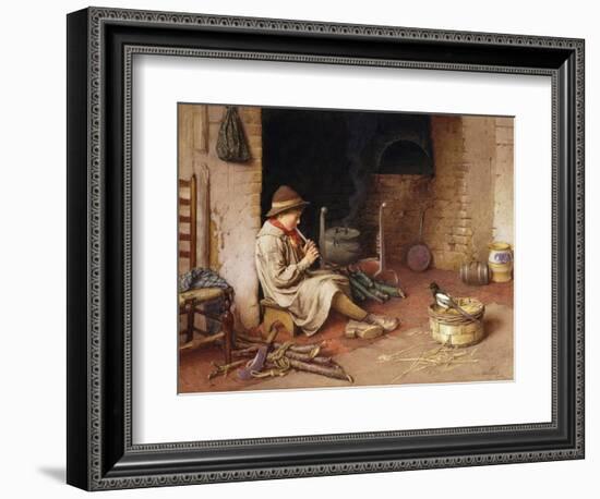 Idle Moments-Charles Edward Wilson-Framed Giclee Print