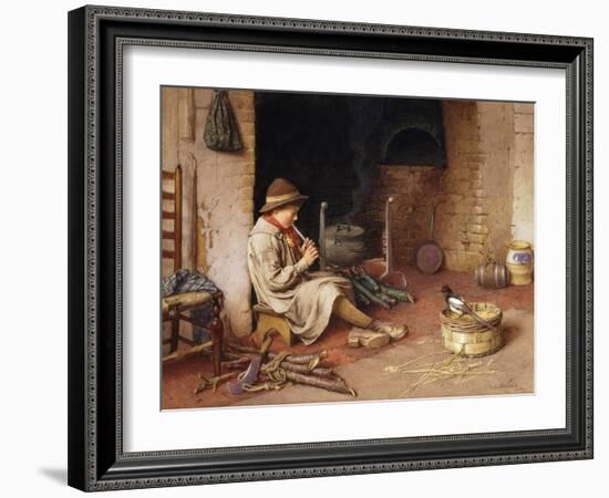 Idle Moments-Charles Edward Wilson-Framed Giclee Print