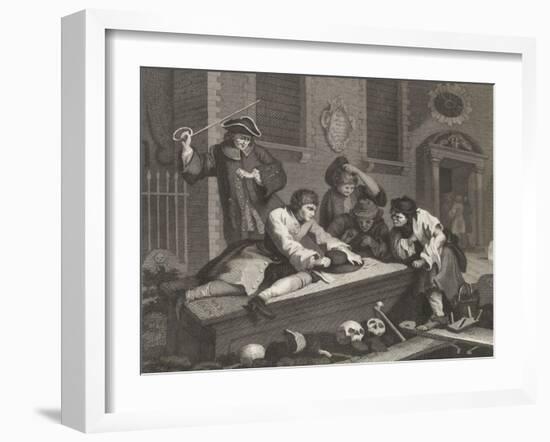 Idle's Sunday's Amusement --William Hogarth-Framed Giclee Print