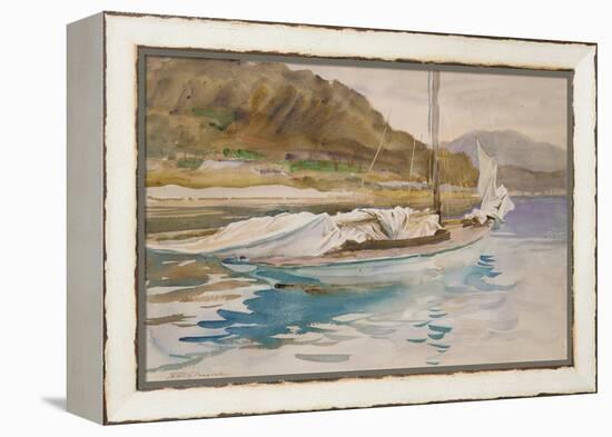 Idle Sails, 1913-John Singer Sargent-Framed Premier Image Canvas