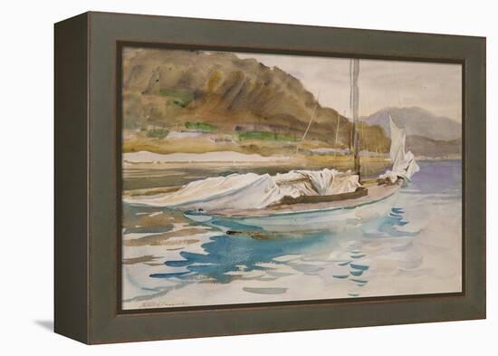 Idle Sails, 1913-John Singer Sargent-Framed Premier Image Canvas