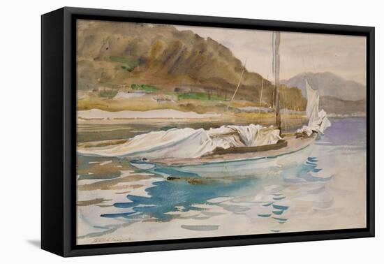 Idle Sails, 1913-John Singer Sargent-Framed Premier Image Canvas