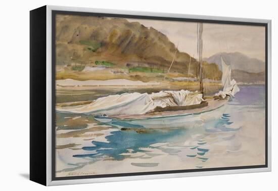 Idle Sails, 1913-John Singer Sargent-Framed Premier Image Canvas