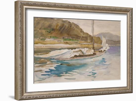 Idle Sails, 1913-John Singer Sargent-Framed Giclee Print