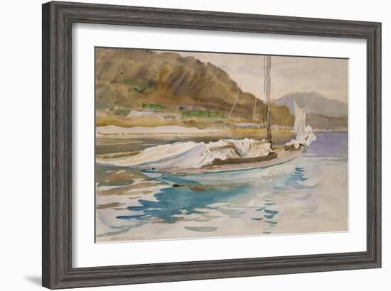 Idle Sails, 1913-John Singer Sargent-Framed Giclee Print