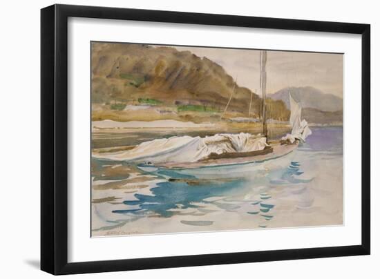 Idle Sails, 1913-John Singer Sargent-Framed Giclee Print