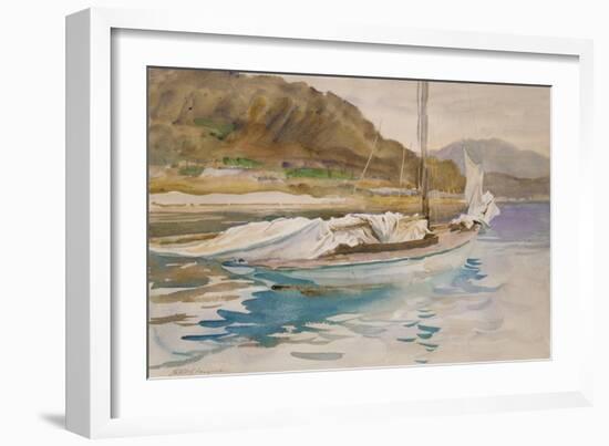 Idle Sails, 1913-John Singer Sargent-Framed Giclee Print