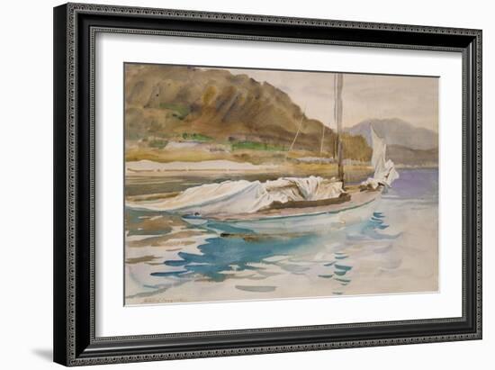 Idle Sails, 1913-John Singer Sargent-Framed Giclee Print