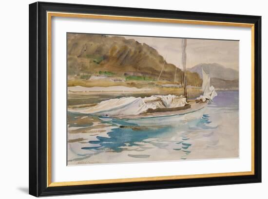 Idle Sails, 1913-John Singer Sargent-Framed Giclee Print